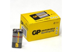Крона сп. GP Supercell 9V сольова 6F22 1604SLF-2
