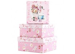 Коробка подарункова. 3в1, 20*20*10см. (Вел=125)  BM. 233316