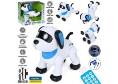 Собачка р/к. в кор. акум. USB. трюки. танцює. музика/звук. світло 22*21*14см. RC...