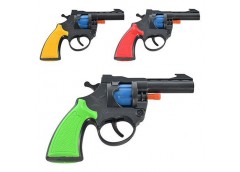 Пістолет в куль. на пістонах 12*10*2см. мікс. кол. A 1 (432)