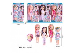 Лялька в кор. змінює колір волосся. аксес. 20*7*33см. 4вид. 6063A-2 (30)