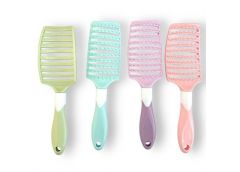 Гребінець масажний прямокутний 26*7*3см. 4кол. 913 OSM (1/24/240)