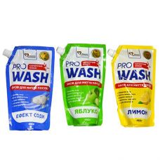 Засіб для миття посуду PRO WASH 0,460л DOYPACK асорт 724090/723888/723918 (6)