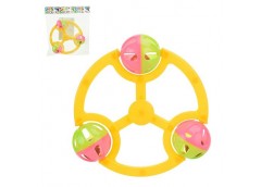 Брязкальце в куль. 14*14*4см. 929-8A (264)