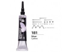 Контур універсальний, срібний, 20мл. Rosa Talent 135181 