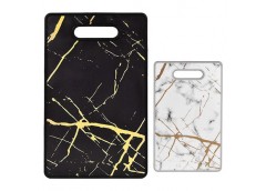 Дошка кухонна пластикова 37*23см. 2кол. R10001-M (48)