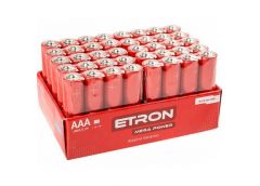 Бат. R3 сп. Etron Mega Power Shrink Alkaline AAA-LR03-40S (4/10/240)