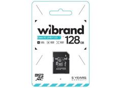 Карта пам'яті Wibrand microSDXC (UHS-1 U3) 128GB class 10. adapter SD WICDHU3/12...