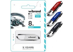 Флешка Wibrand Aligator 8Gb USB 2.0 WI2.0/AL8U7B