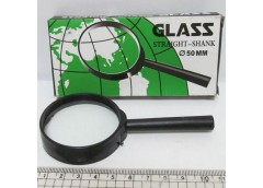 Лупа JO 50 мм. скляна лінза, пласт. оправа 7805-50G/50-YB/YB19013-50 (10)