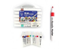 Набір маркерів акрилових 18кол. 