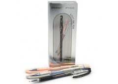 Ручка масл. синя, 0,7мм Piano Soft ink Pen PT-020-12 (12/72)