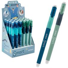 Ручка пише-стирає гелева, синя Kite Smart 4 K23-098-1 (1)