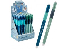 Ручка пише-стирає гелева, синя Kite Smart 4 K23-098-1 (1)