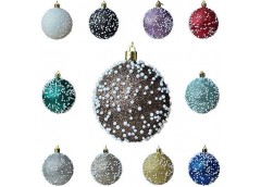 Кулька новорічна 6см. 5шт. в кор. 