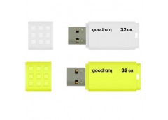Флешка Goodram UME2 32 GB White, yellow UME2-0320W0R11