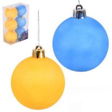 Кулька новорічна 6см. 6шт. в кор. 