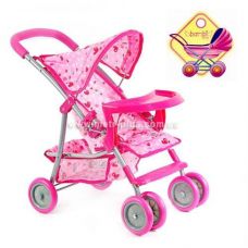 Візок для ляльки метал. в кор. 