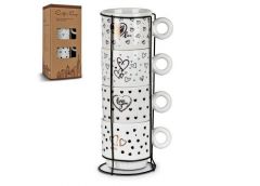 Набір чайний на стійці в кор. 4 перд. 