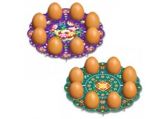 Підставка декоративна для яєць тарелка на 8яєць  №8 (50)