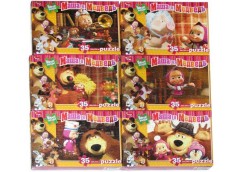 Пазли Puzzle  35 ел. м'які М.М. M-S35-01-01,02,03,04...16 Danko toys (16)