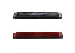 Губна гармошка в футлярі. 2 кольори, 18*3*4см. 9824K (240/480)