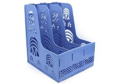 Лоток вертикальн. 3 відділення, синій DSCN3087-BL