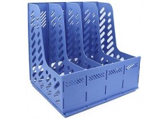 Лоток вертикальн. 4 відділення, синій DSCN3089-BL