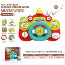 Кермо в кор. на бат. звук. світло 23*10*19см. 899-180 R (36)