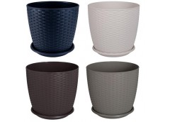 Горщик для квітів з підставкою 