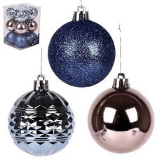 Кулька новорічна 6см. 12шт. в кор. 9687 (12/432)