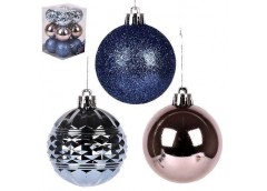 Кулька новорічна 6см. 12шт. в кор. 9687 (12/432)