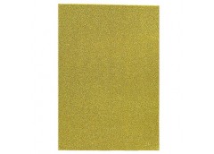 Фоаміран A4 Glitter з клеєм, золотий, 1,7мм товщина 10арк..  17GLKA4-056 (1)  