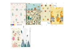 Килимок дитячий 2-х сторон. в сумці 150*200*0.8см. XPE. текстурний 77*40*8см. MR...