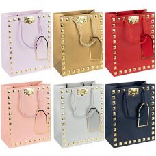 Пакет подарунковий паперовий 26*32*12см. із тисненням фольгою HL-1921/1906/1916/1931/1926/1911