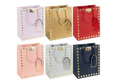 Пакет подарунковий паперовий 26*32*12см. із тисненням фольгою HL-1921/1906/1916/...