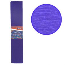 Папір гофрований темно-фіолетовий 50см.х2м.  55% 20гр/м  J.Otten KR55-8025