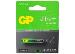 Бат. R3 бл. GP Ultra Plus Alkaline ААА 1х4шт на бліст 24AUP21-SB4 (4/40/320)