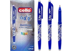 Ручка пише-стирає синя FriXo Cello CL200-12 (12/432)