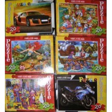 Пазли Puzzle 20 ел mini асорт Danko toys  (32/160)