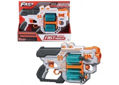 Пістолет в кор. м'які кулі 18шт. подвійний механічний барабан 32*18см. BH704 (18...