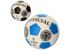 М'яч футбол. ПВХ 400-420гр розмір 5, 2 кол. в кул.  EN 3220 (30)