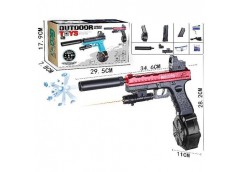 Пістолет в кор. акум. стріляє гелевими пулями 31*19*9см. ST622A (12/24)