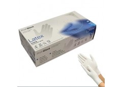 Рукавиці Медичні білі Latex M ProfiGlove OSM (50пар/500)