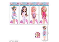 Лялька в куль. змінює колір волосся з аксес. 15*7*36см. мікс. вид. 6064A (96)