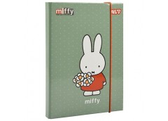 Папка для зошитів YES В5 на резинці Miffy картонна 24*18*3см 500256 (1/12)