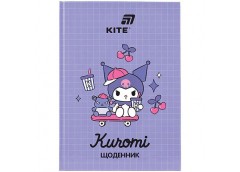 Щоденник Kite A5 твердий Kuromi