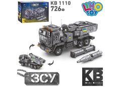 Конструктор в кор. військова техніка, 731 дет. 40*27*8см. KB 1110 (6)
