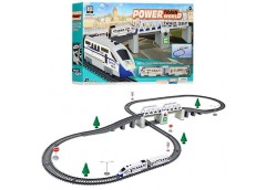 Залізниця в кор. на бат. довжина колії 366см. локомотив. вагон. дорожні знаки 59...