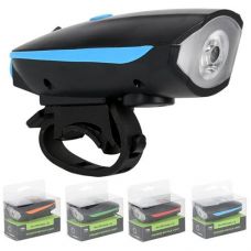 Ліхтарик акумуляторний для велосипеда USB 1200mAh 10*5см VL37074 (240)